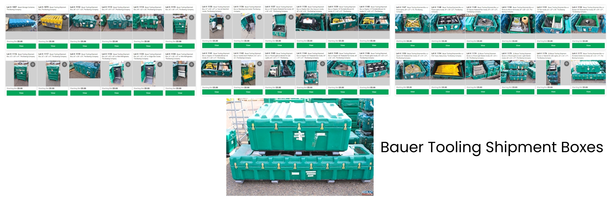 Bauer Tooling Shipment Box